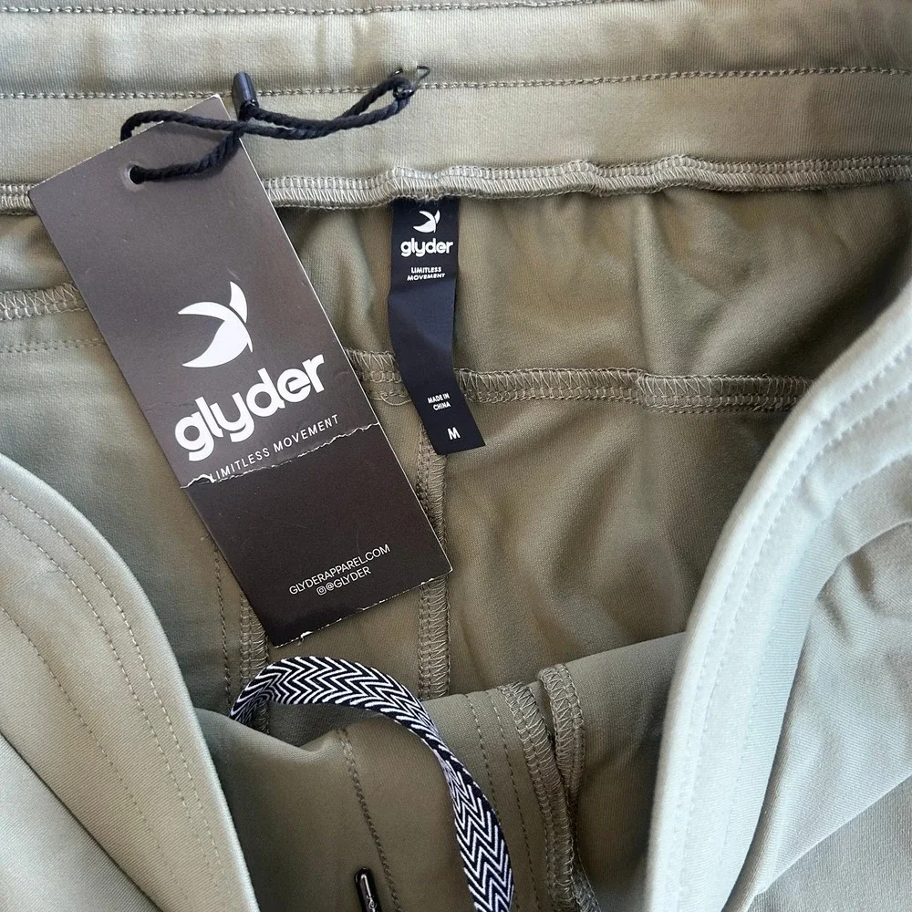 Men's GLYDER Action Pant Moss Green Medium NWT